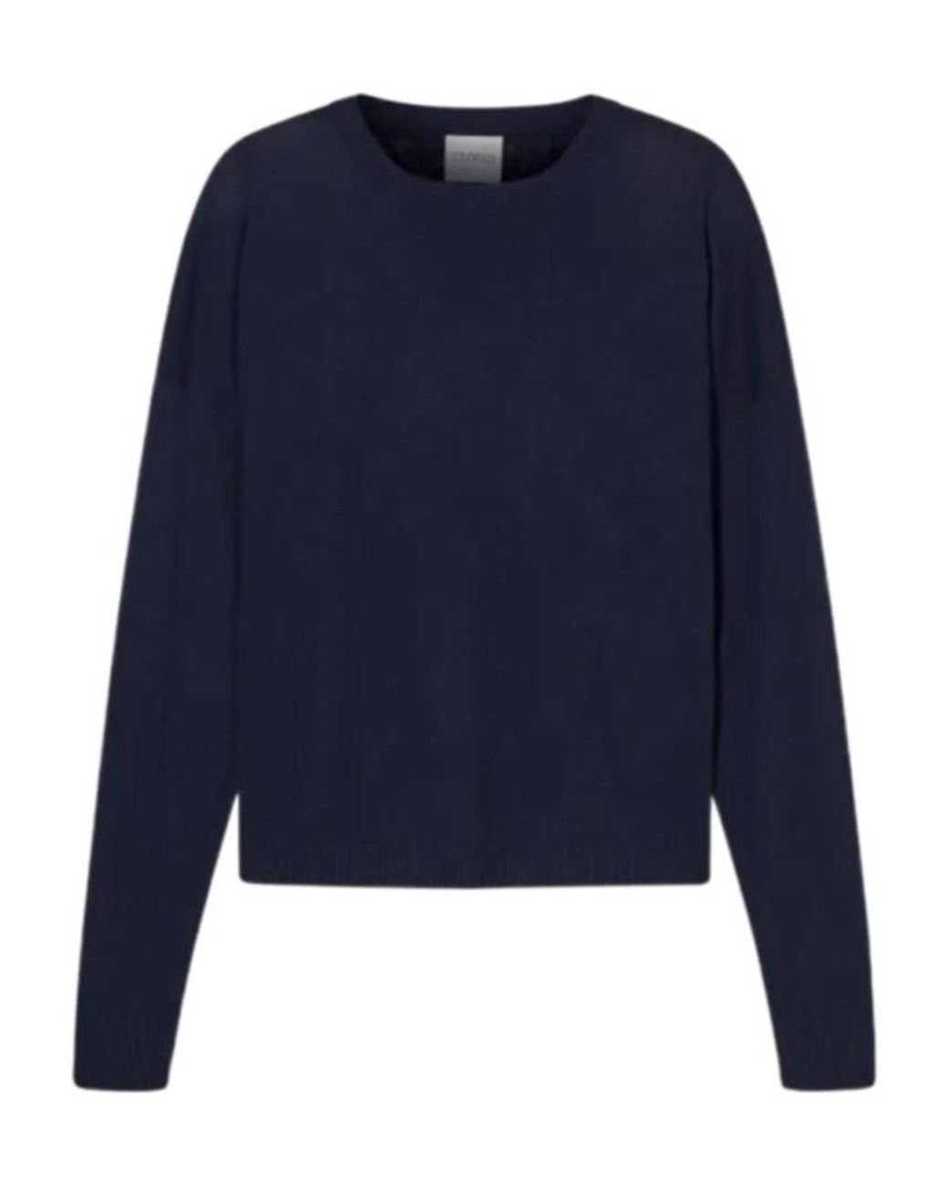 Closed Blue Crew-Neck Long-Sleeve Sweater