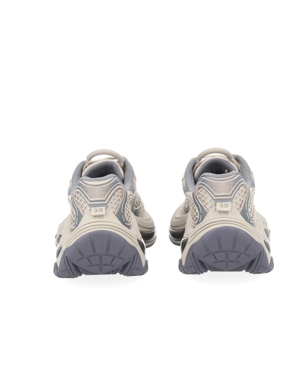 Ash Gray Dragon Chunky Fion Sneakers