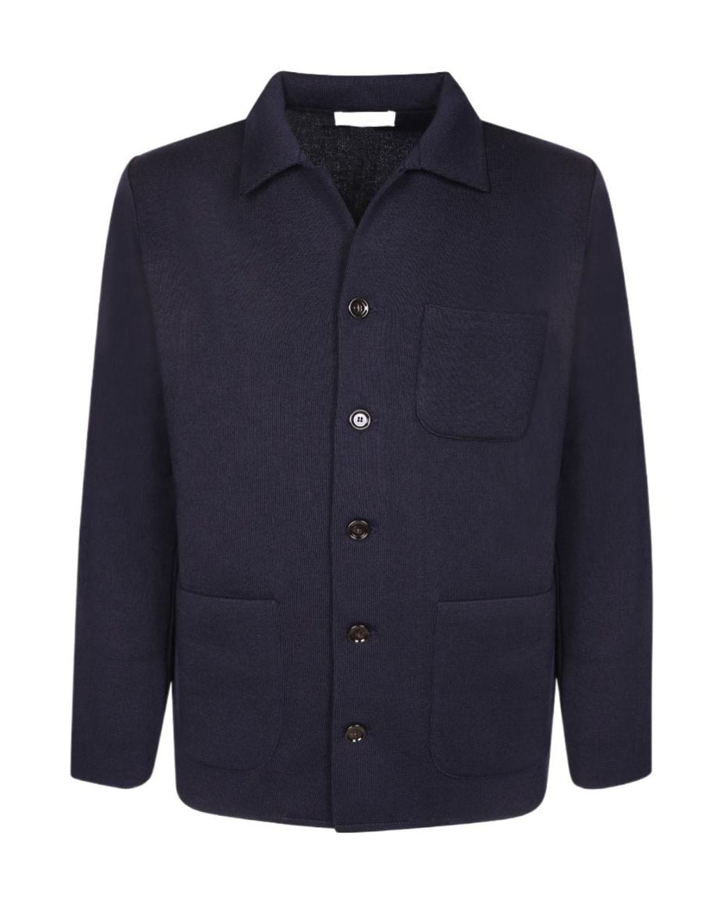 Lardini Blue Long Sleeved Jacket for men