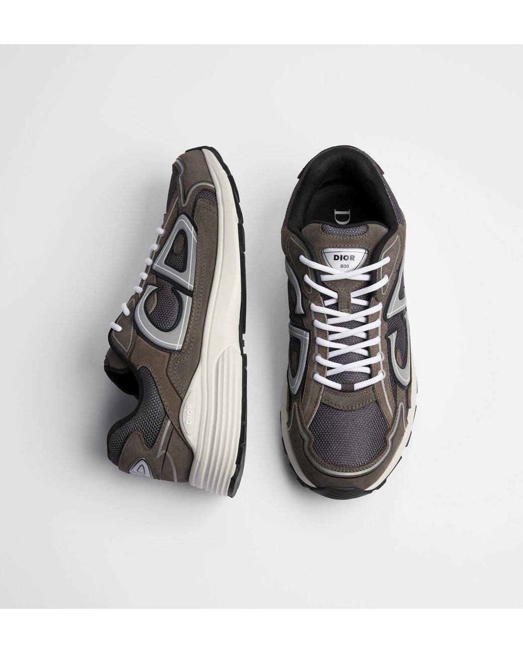 Dior Black Homme B30 Countdown Sneakers for men