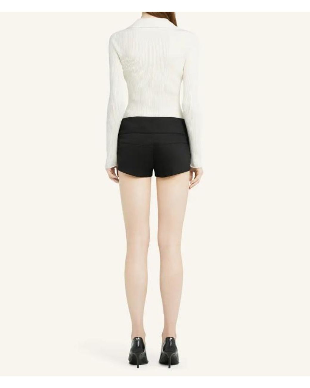 Courreges White Solar Cardigan