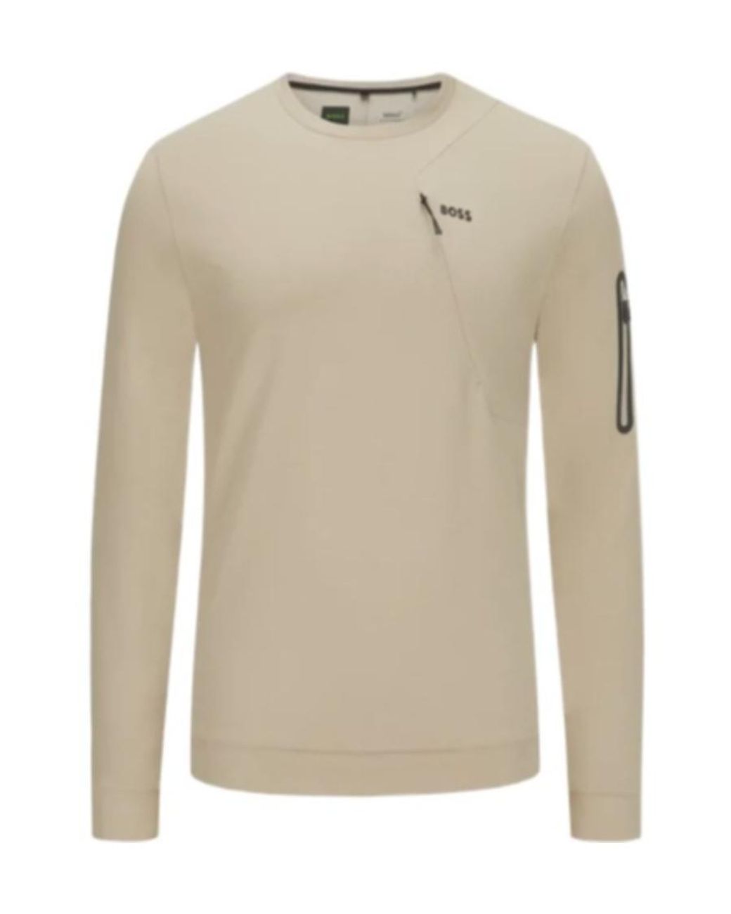 Boss Natural Long-Sleeved Sweater for men