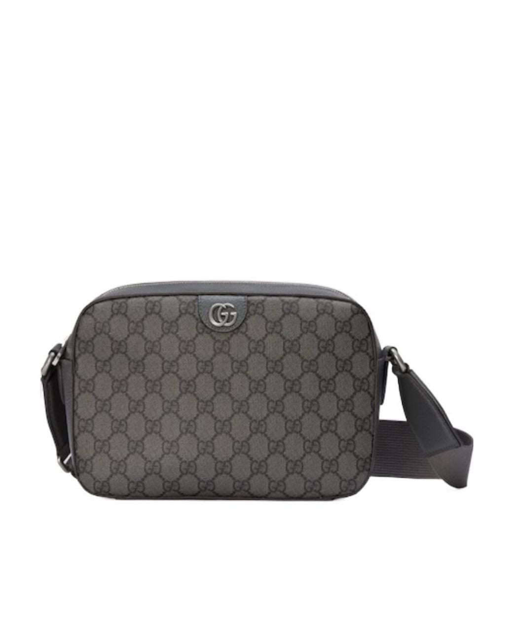 Gucci Gray Ophidia Small Crossbody Bag for men