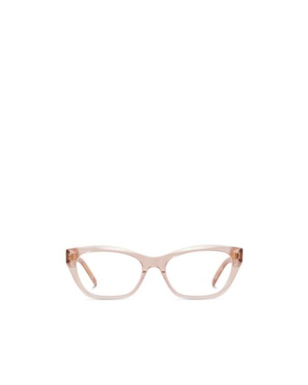Givenchy White Transparent Glasses