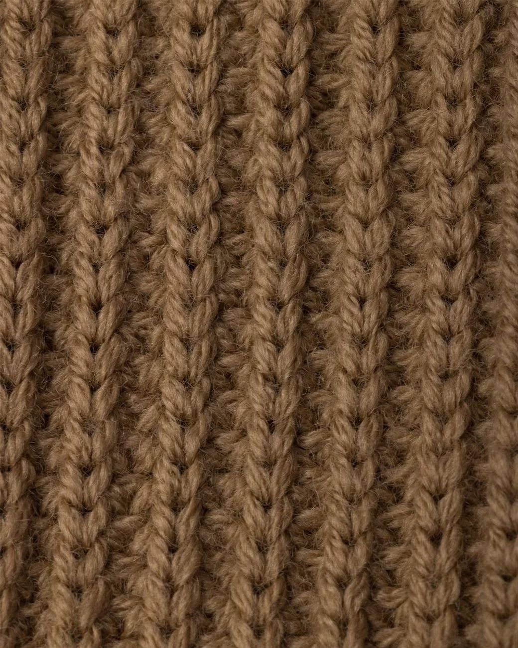 Prada Natural Wool Knit Gloves