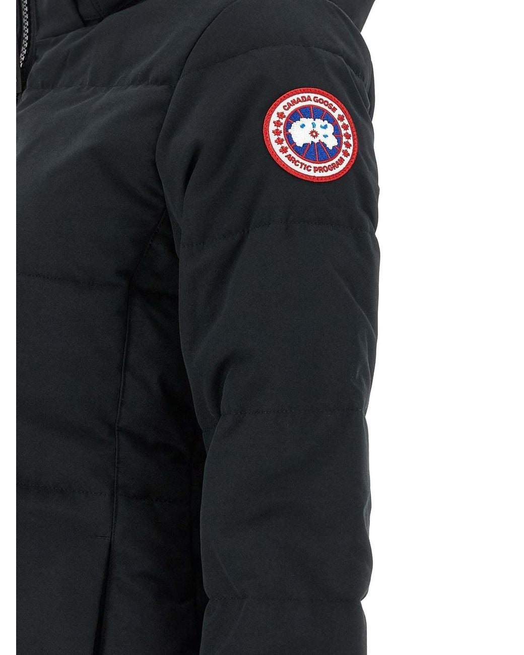 Canada Goose Blue Chelsea Front-Zip Hooded Parka
