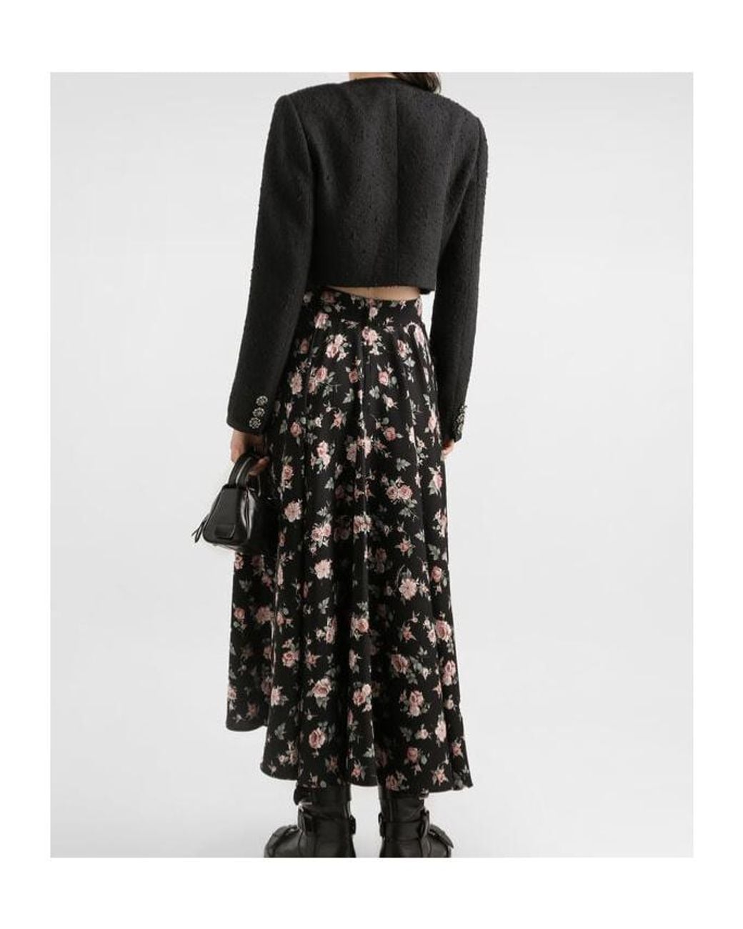 Dolce & Gabbana Black Rachel Tweed Jacket