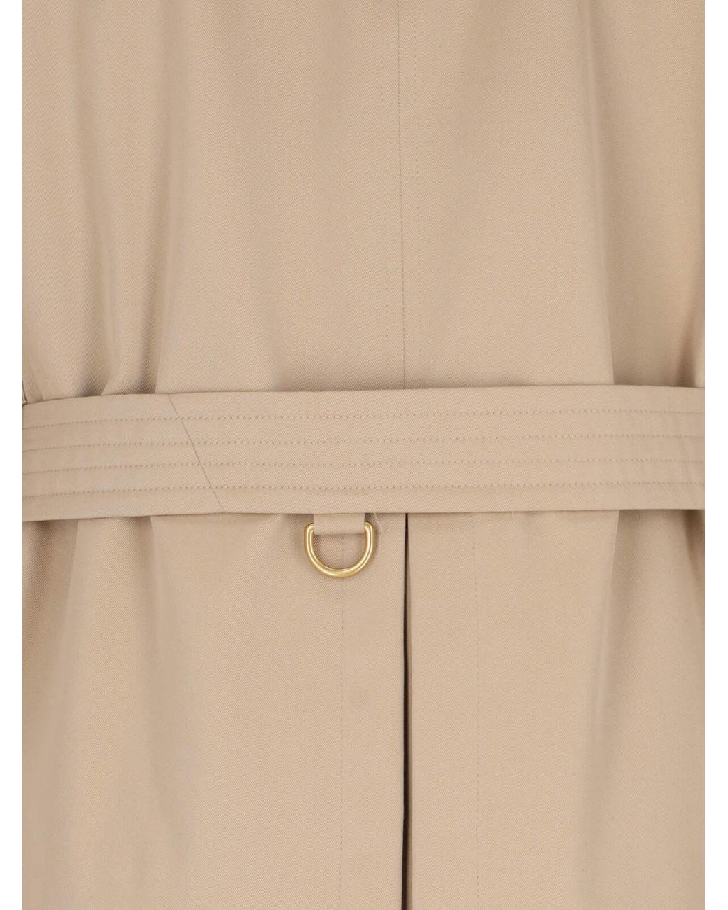 Burberry Natural Long Kensington Heritage Trench Coat for men