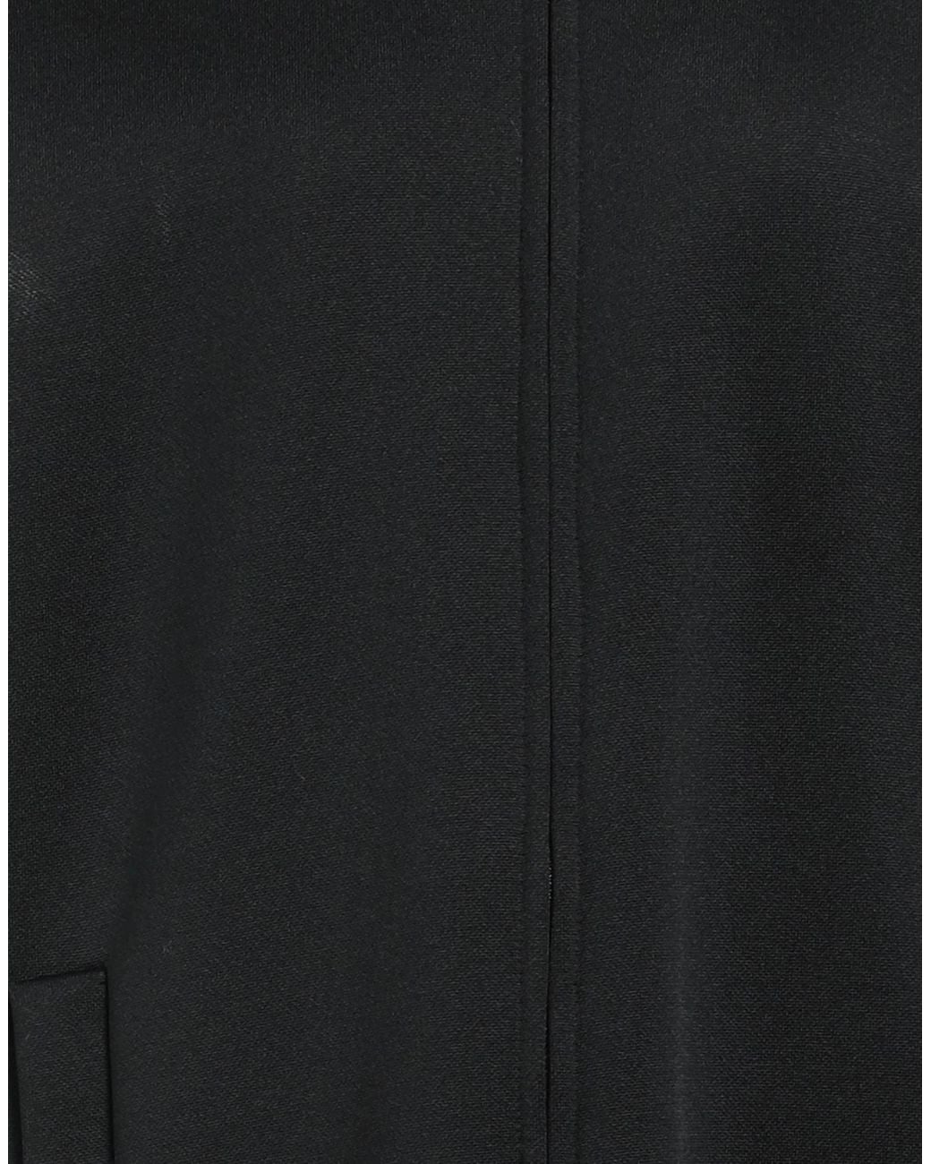 Max Mara Black Minimalist Sleeveless Hooded Jacket