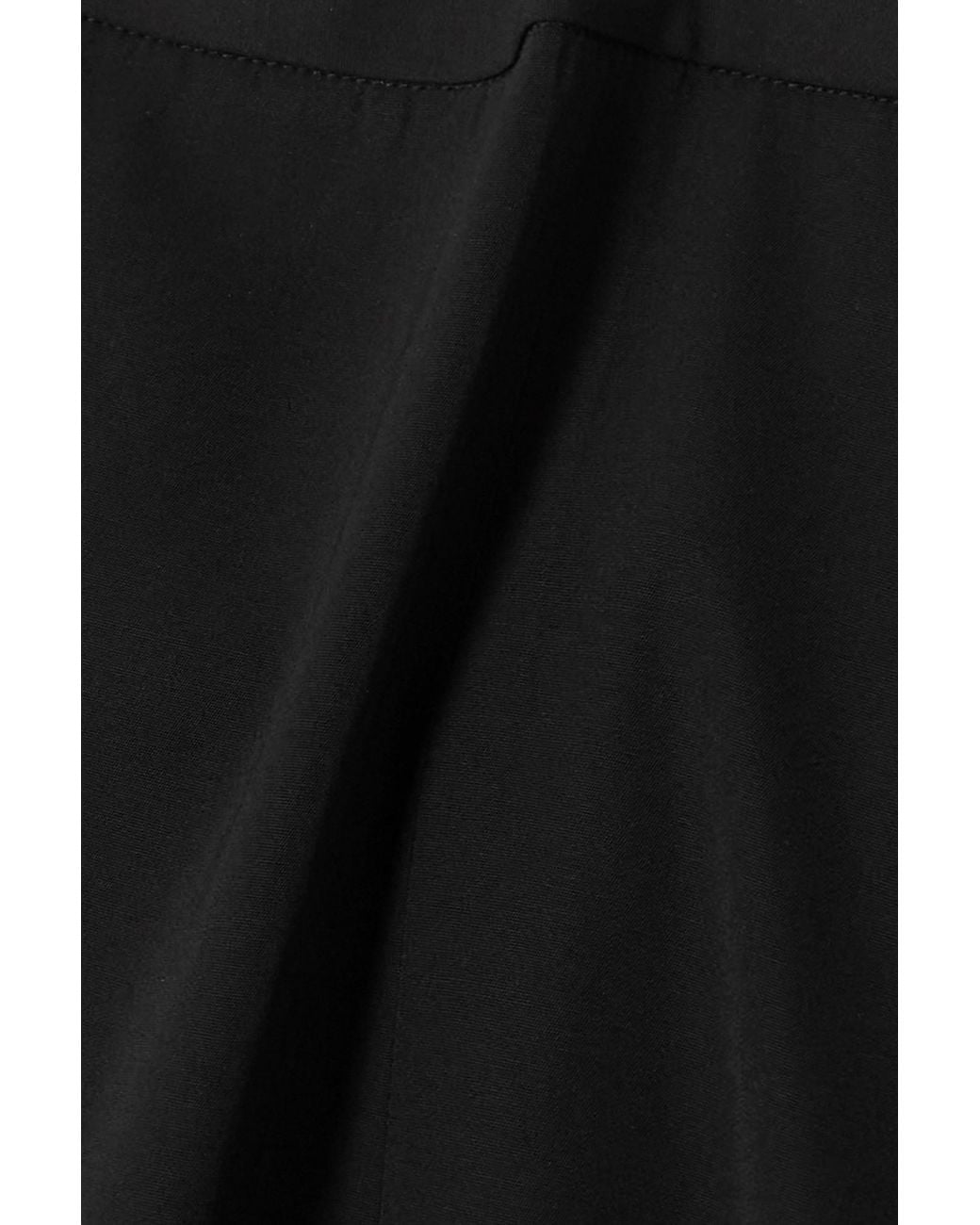 The Row Black Matias Midi Skirt