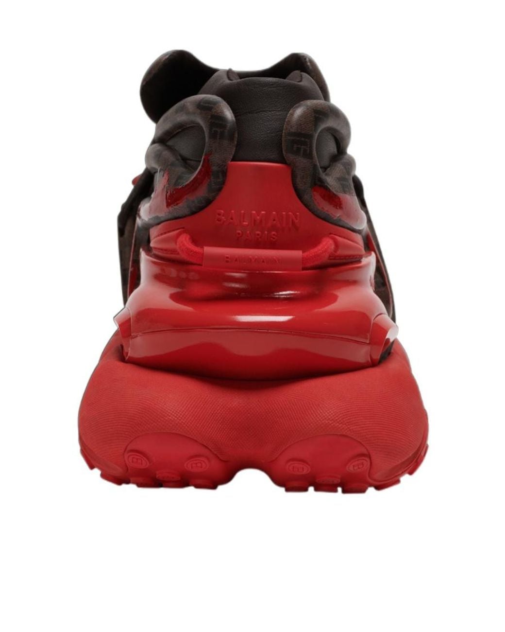Balmain Red Unicorn Trainers for men