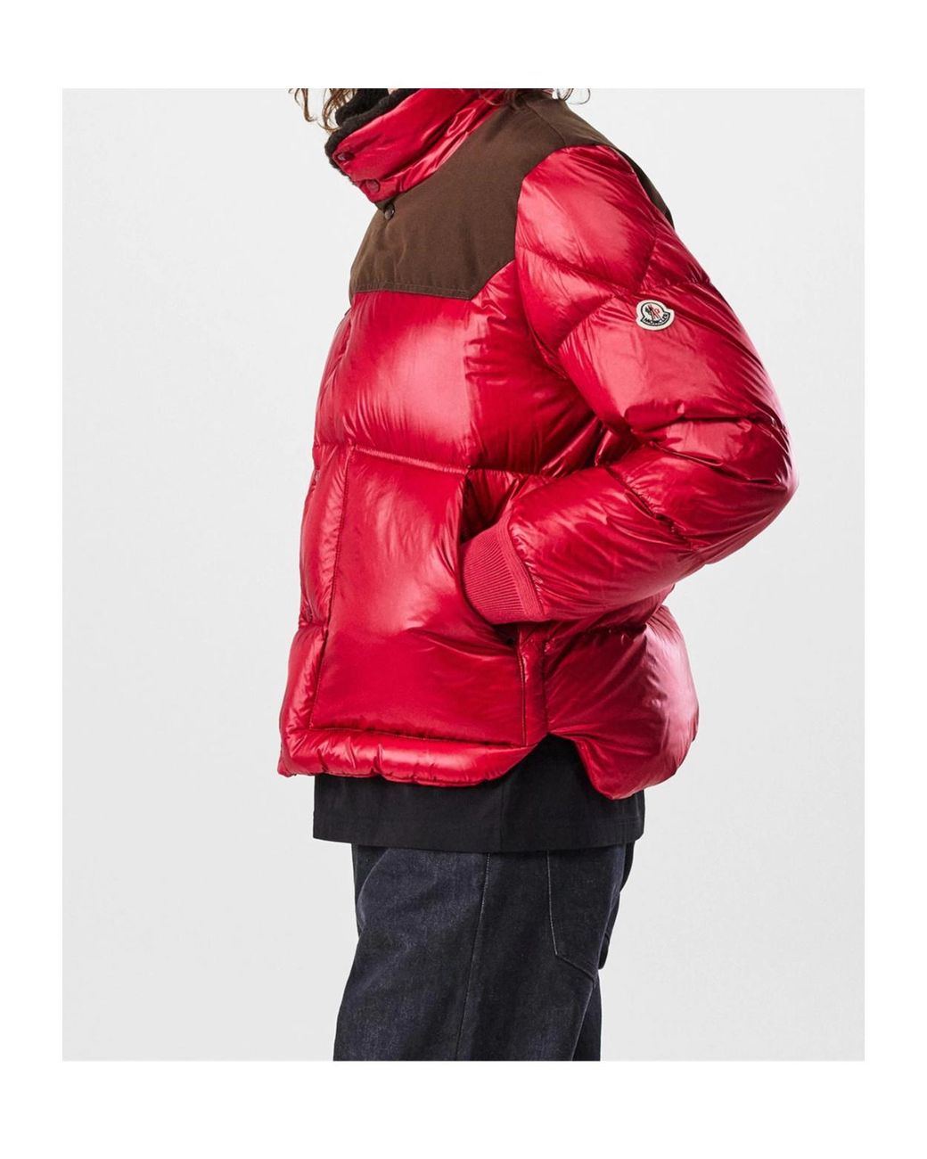 Moncler Red Archivio Vajolet Quilted Down Jacket for men
