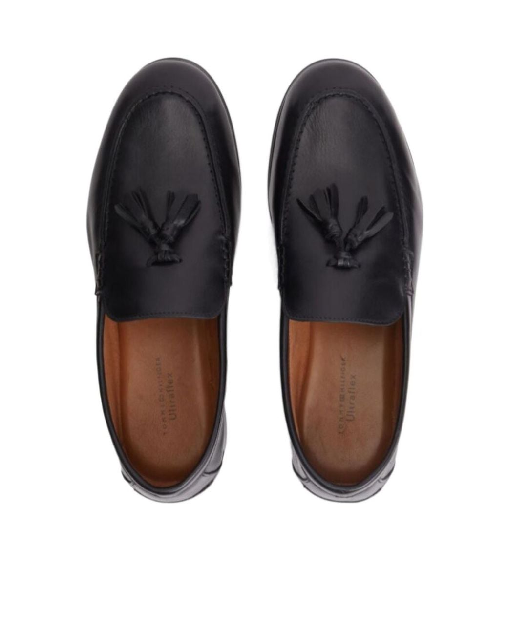 Tommy Hilfiger Black Tassel Loafers for men