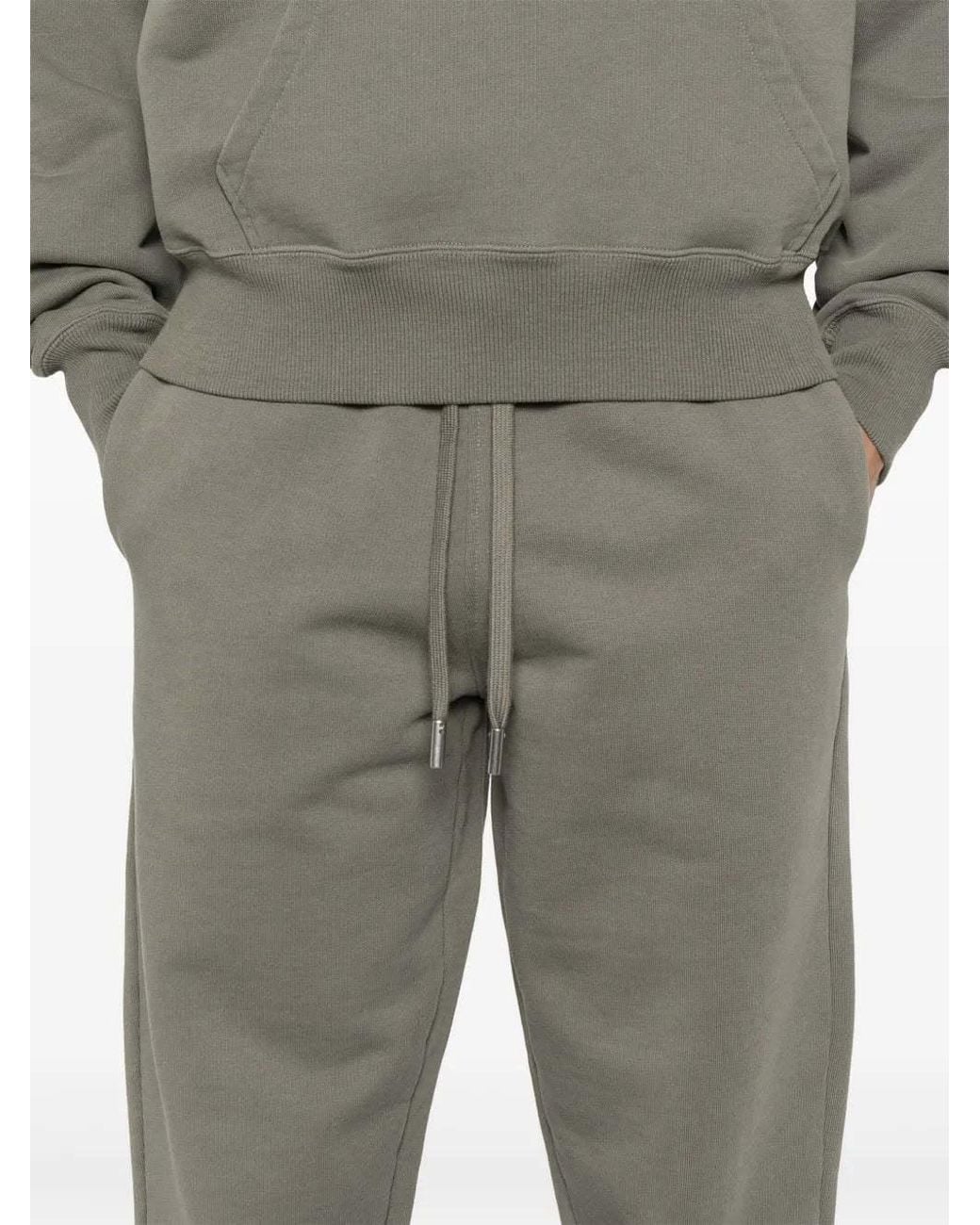 AMI Gray Ami Ami De Coeur Drawstring Track Pants for men
