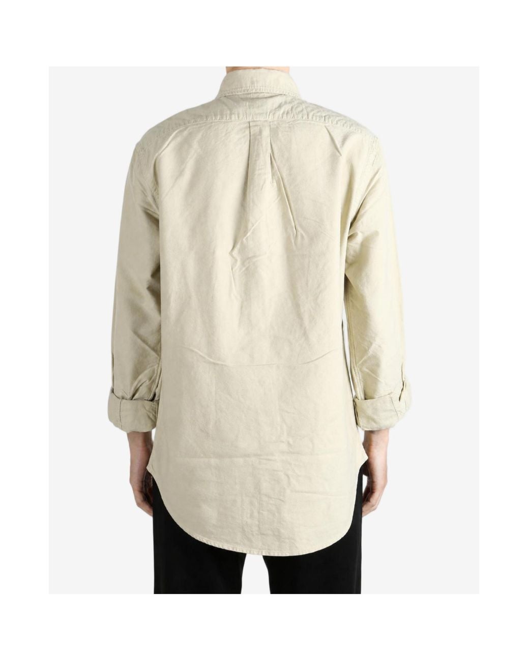 Polo Ralph Lauren Natural Long-Sleeved Shirt for men