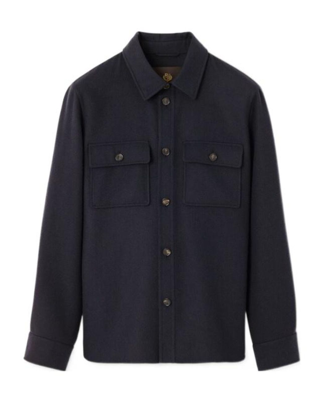 Loro Piana Blue Jim Overshirt for men