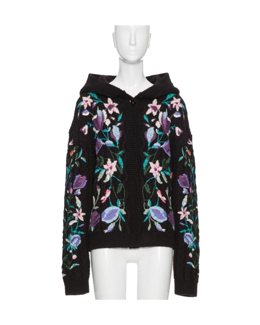 Valentino Black Long-Sleeved Casual Jacket