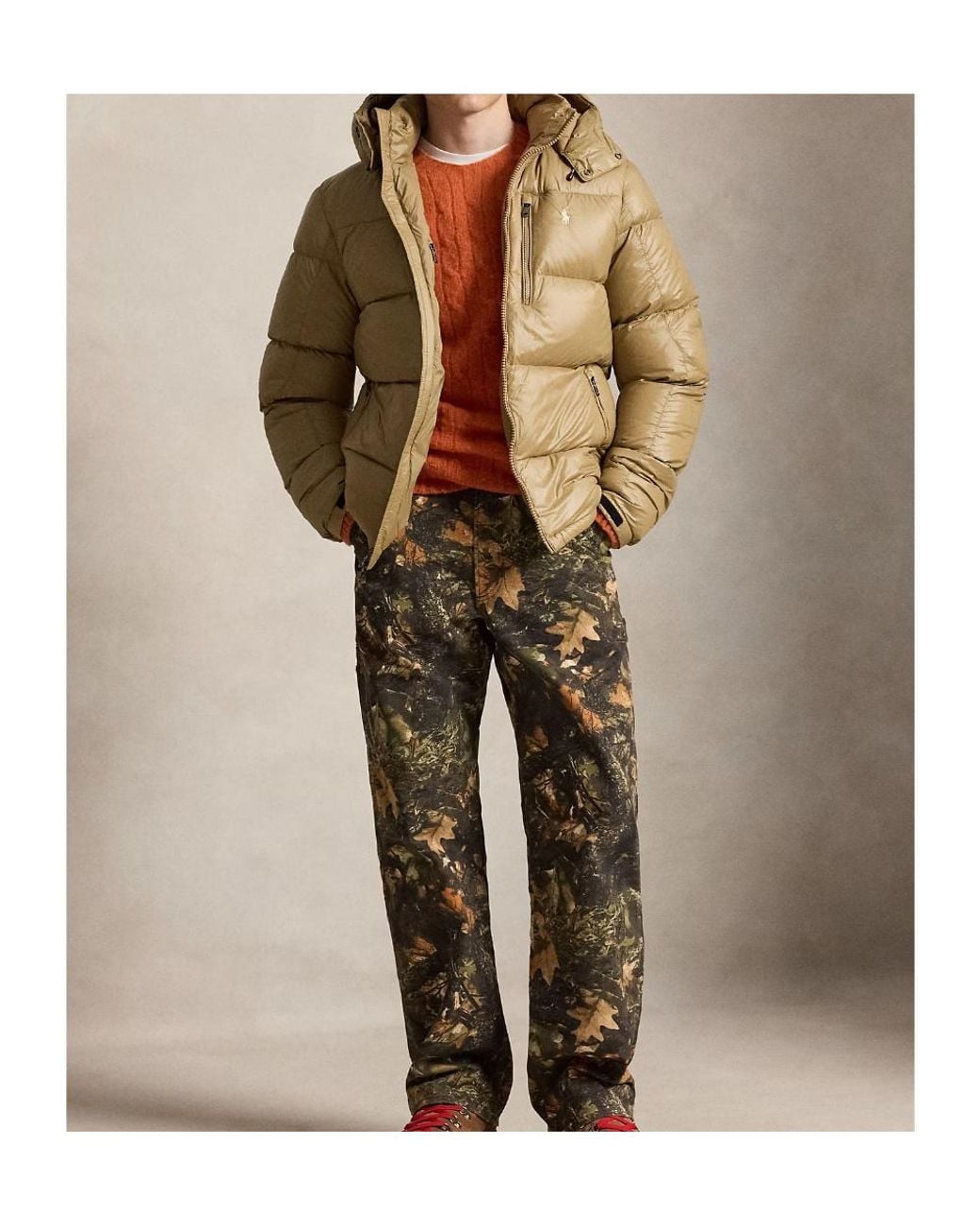 Polo Ralph Lauren Natural The Gorham Glossed Down Jacket for men