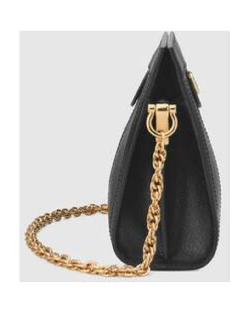 Gucci Black Small Ophidia Gg Shoulder Bag