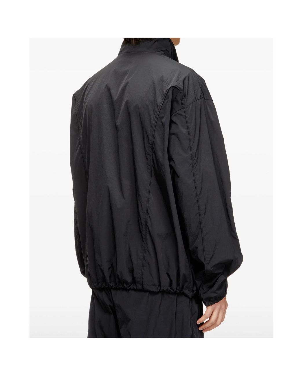 DIESEL Blue J-Five-Wrd-Akad Crinkled Jacket for men