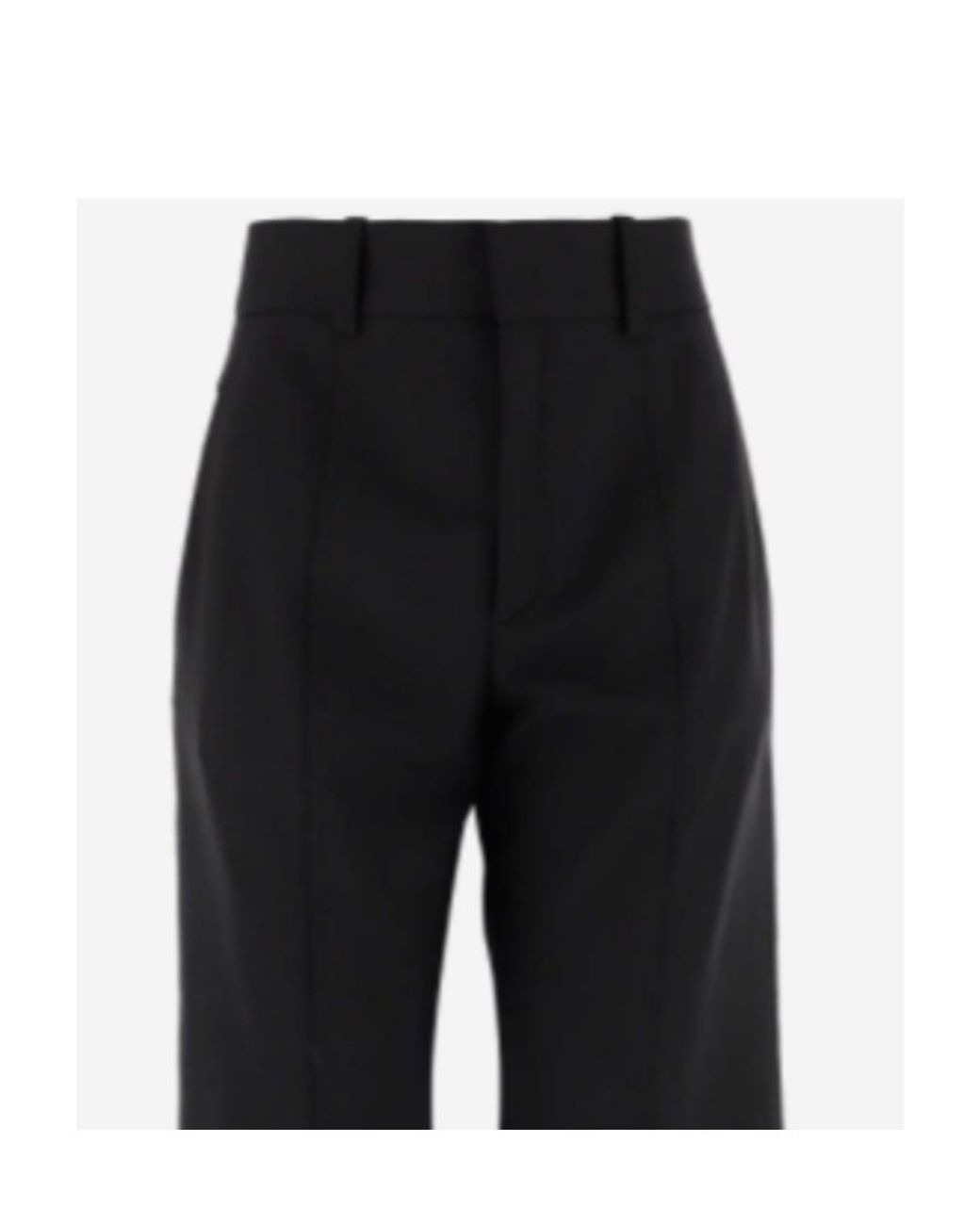 Chloé Black Horn Casual Pants
