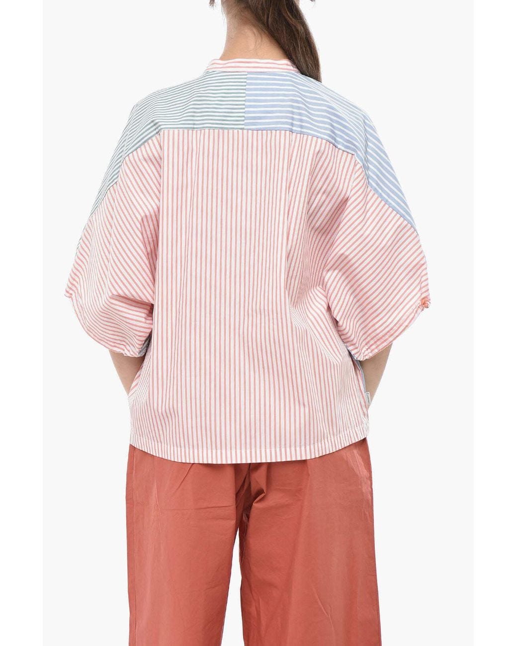 Woolrich Blue Striped Blouse