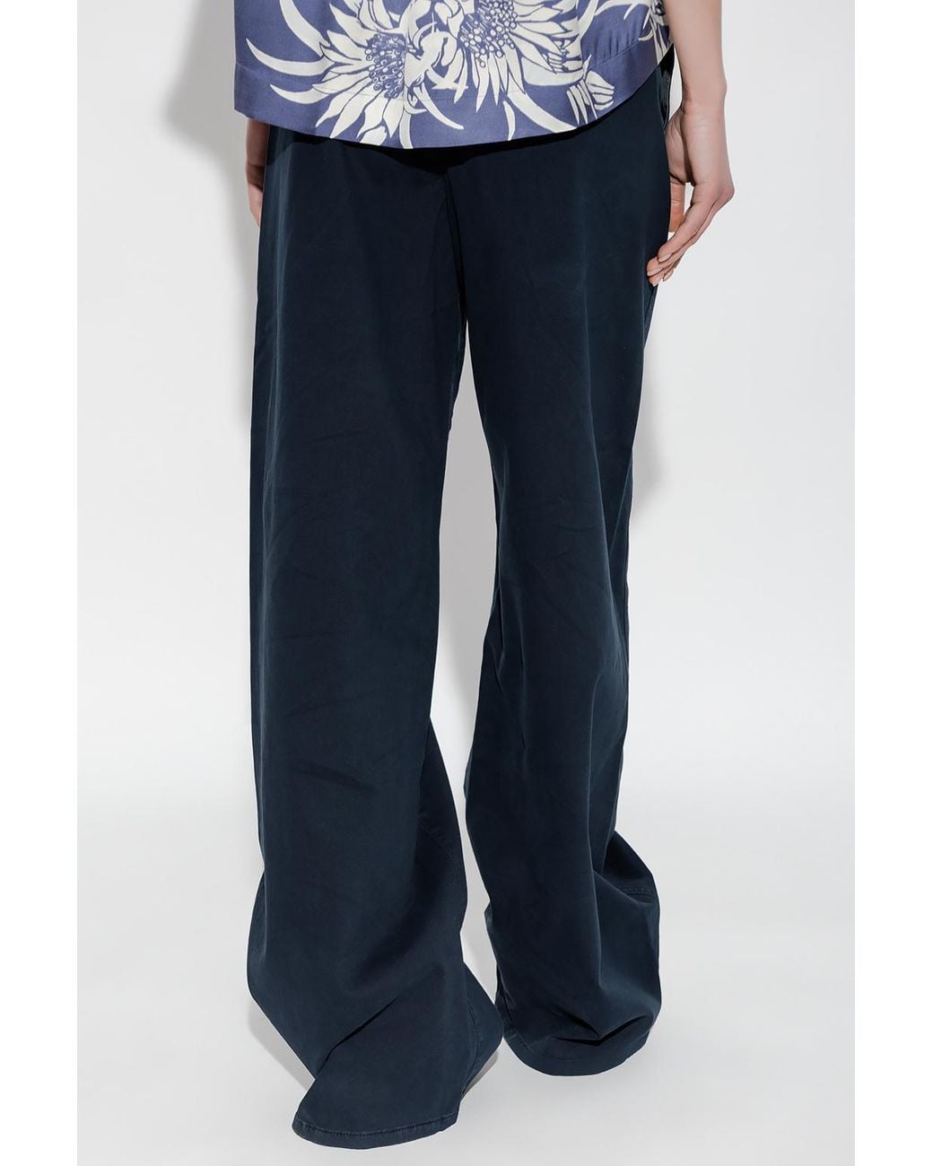Rag & Bone Blue Casual Multi-Pocket Trousers