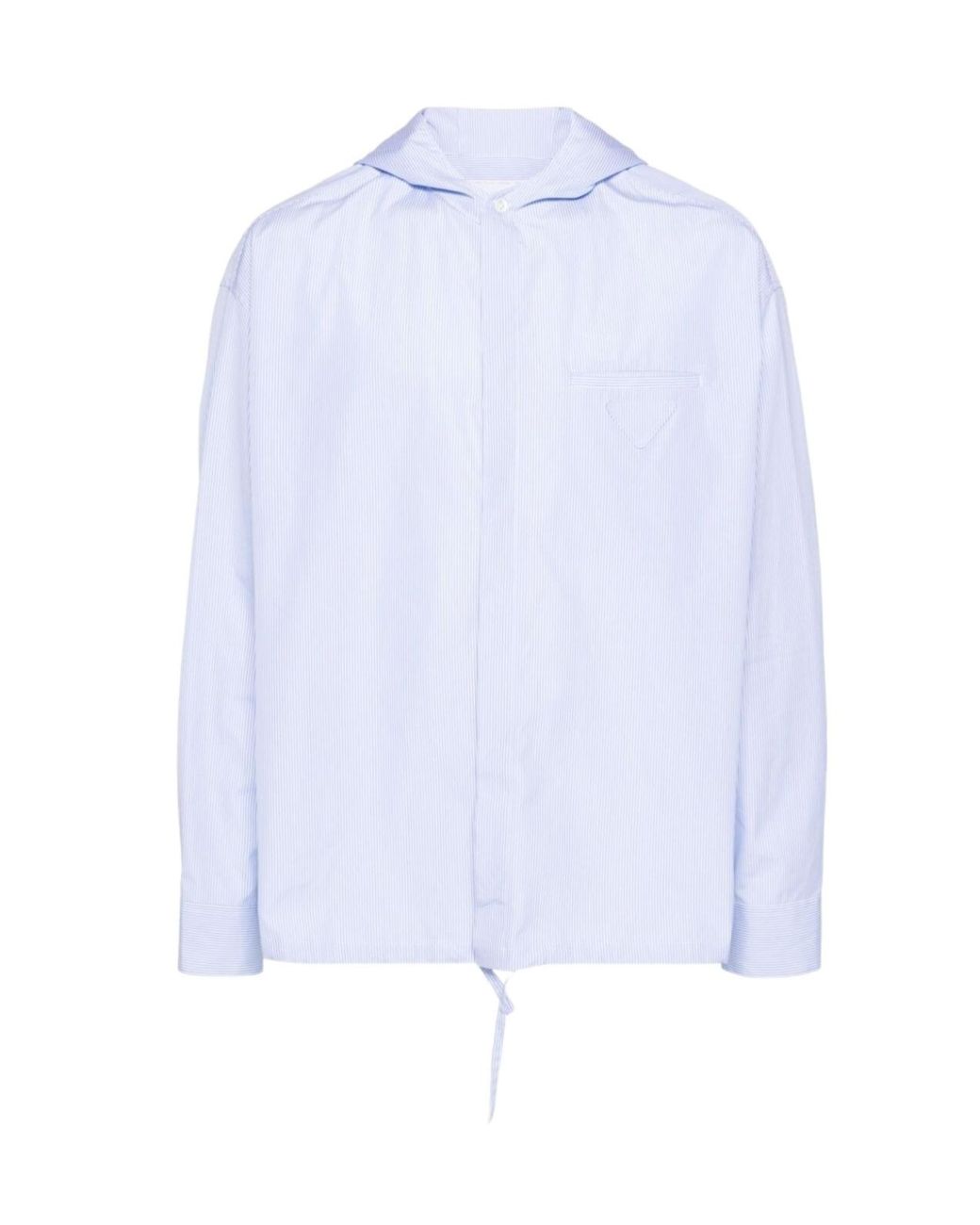 シャツ PRADA SC794_15PE HOODED COTTON SHIRT Prada hooded cotton shirt | farfetch | REVERSIBLE