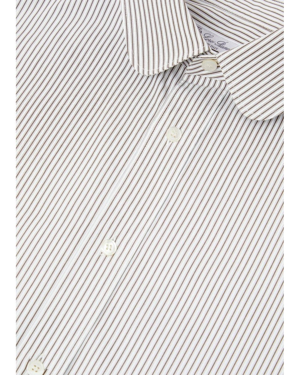Loro Piana White Elia Shirt for men