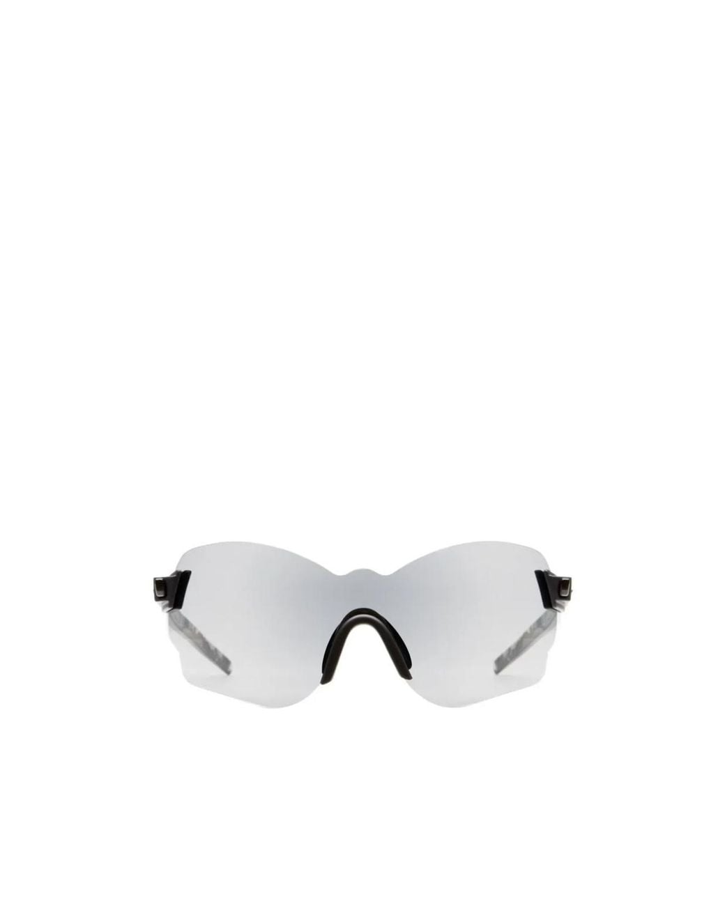 Kuboraum Metallic Geometric Sunglasses for men