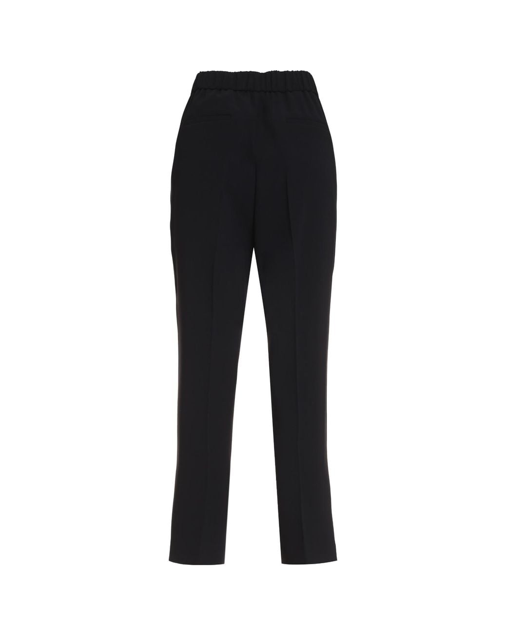 Peserico Black Cropped Trousers