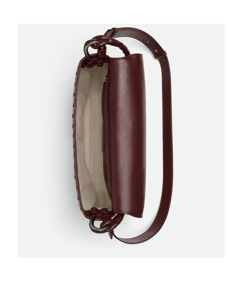 Bottega Veneta Purple Swing Messenger for men