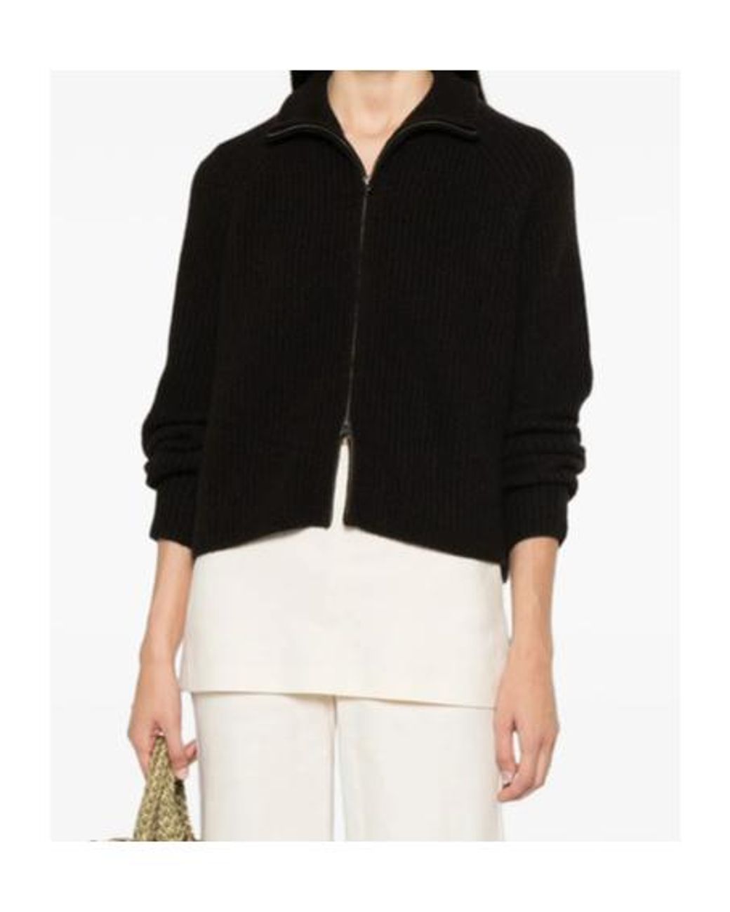 Lisa Yang Black Sadie Knitted Cardigan