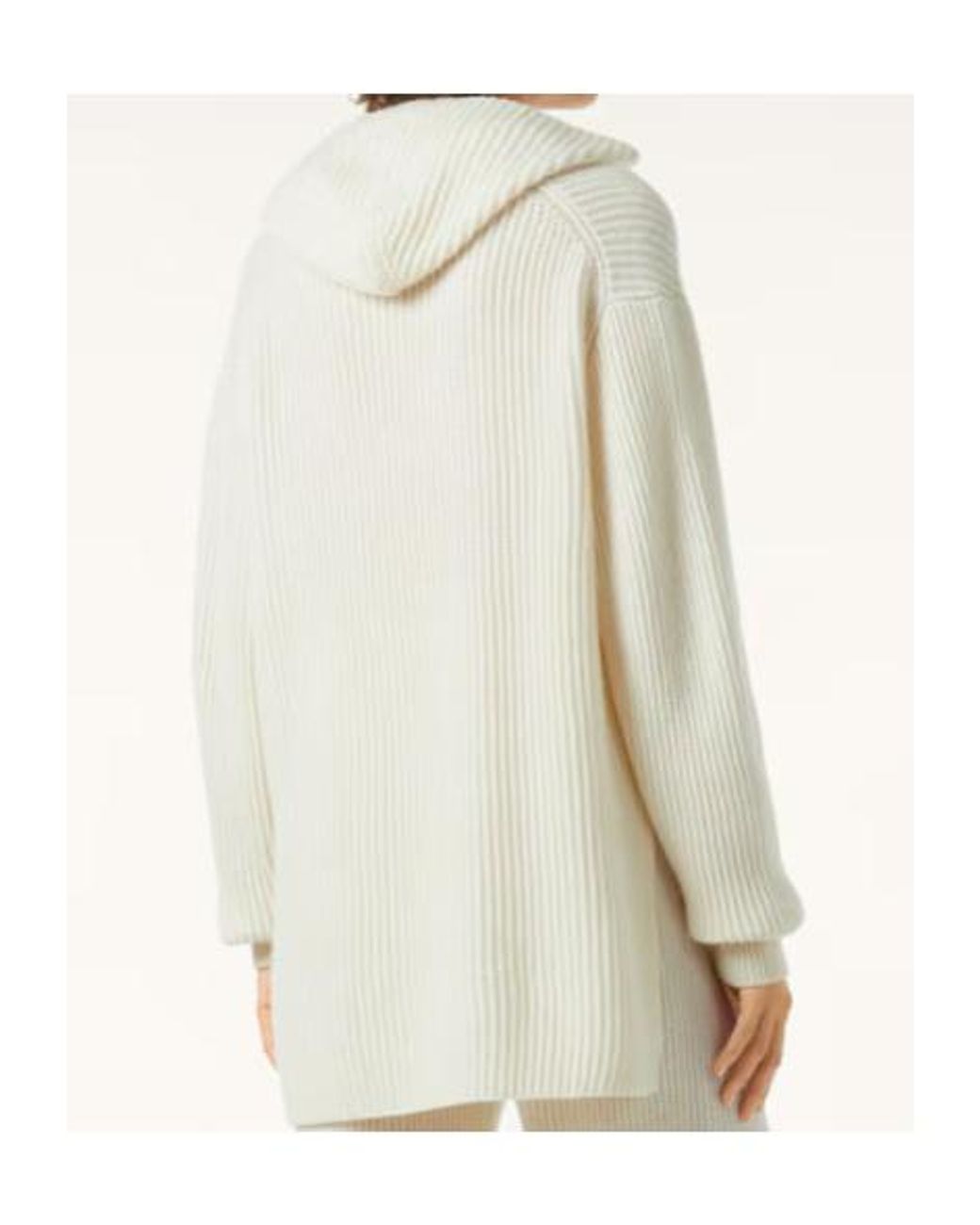 Loro Piana White Juniper Scarf Sweater