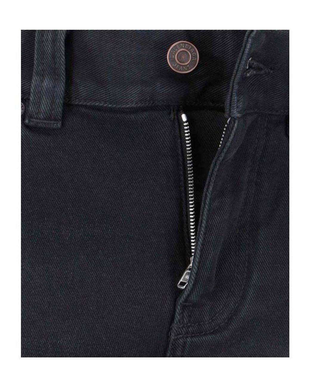 Balenciaga Black Slim-Fit Bootcut Jeans