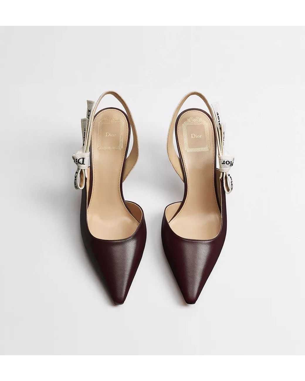Dior Brown J'A Slingback Pump