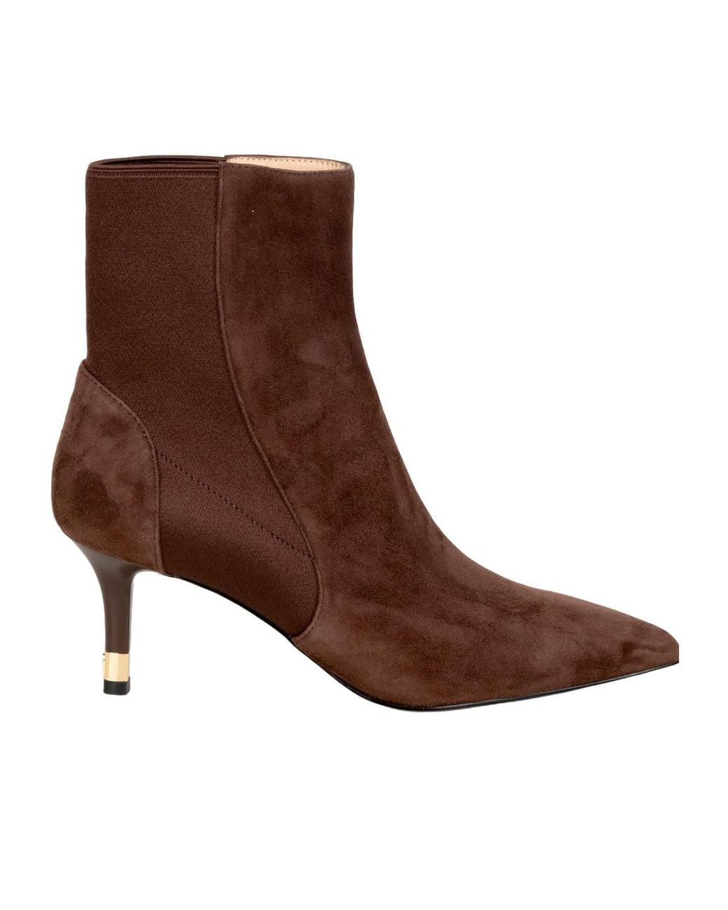 Furla Brown Aria Suede Ankle Boots