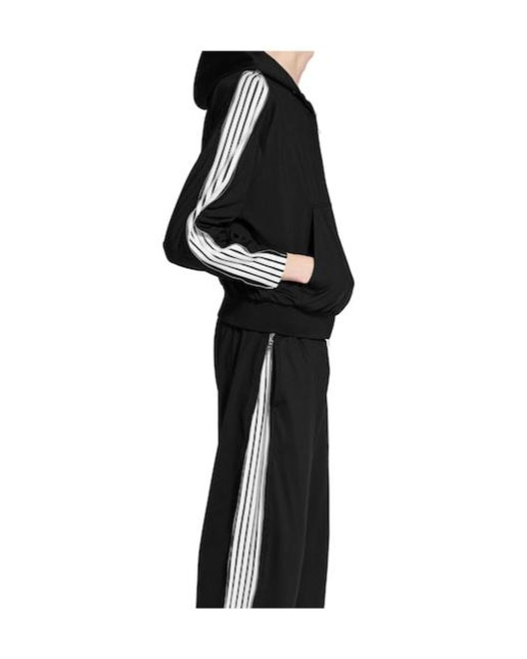 Balenciaga Black Zipped Zip-Up Hoodie for men