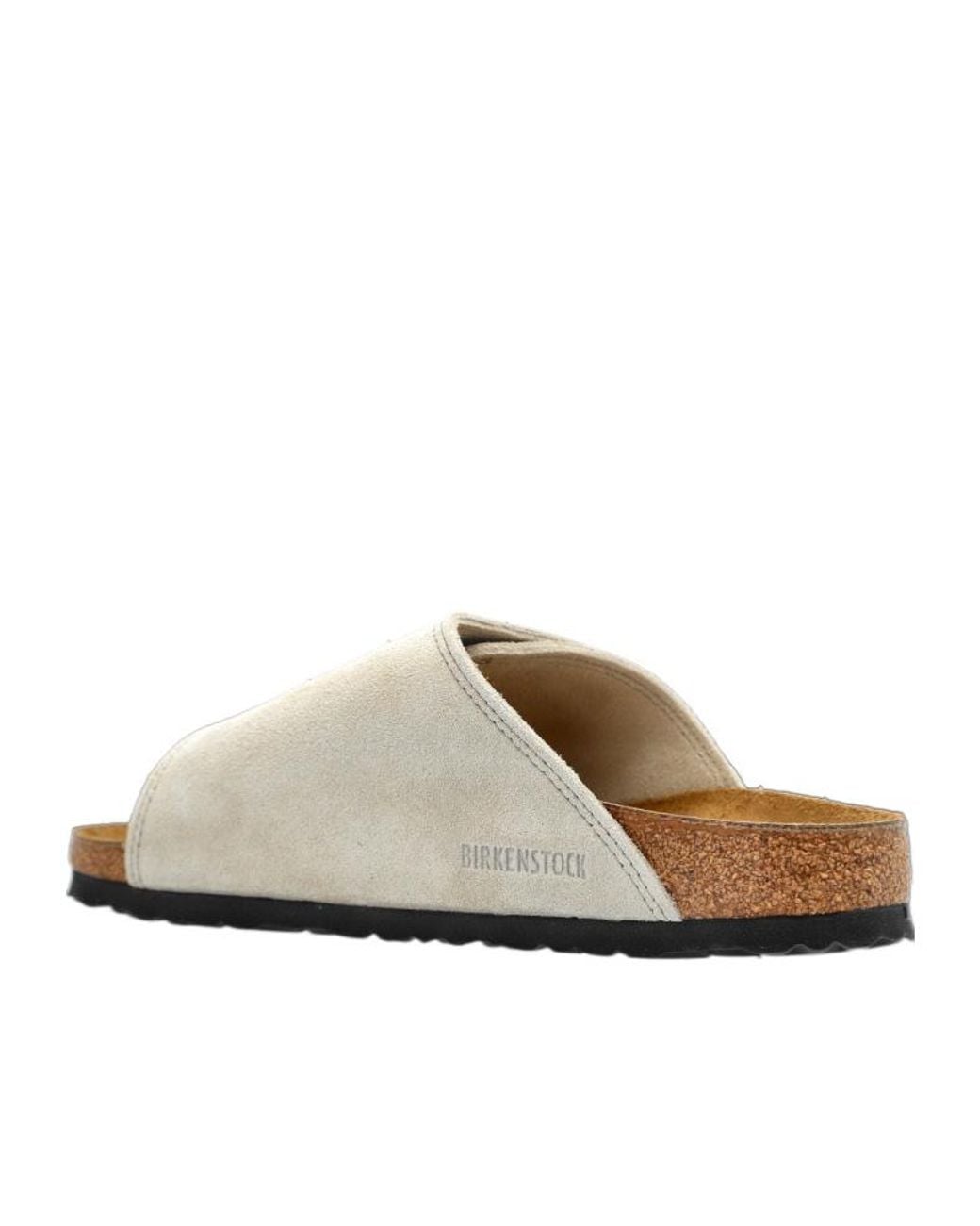 Birkenstock White Solana Velcro Slides