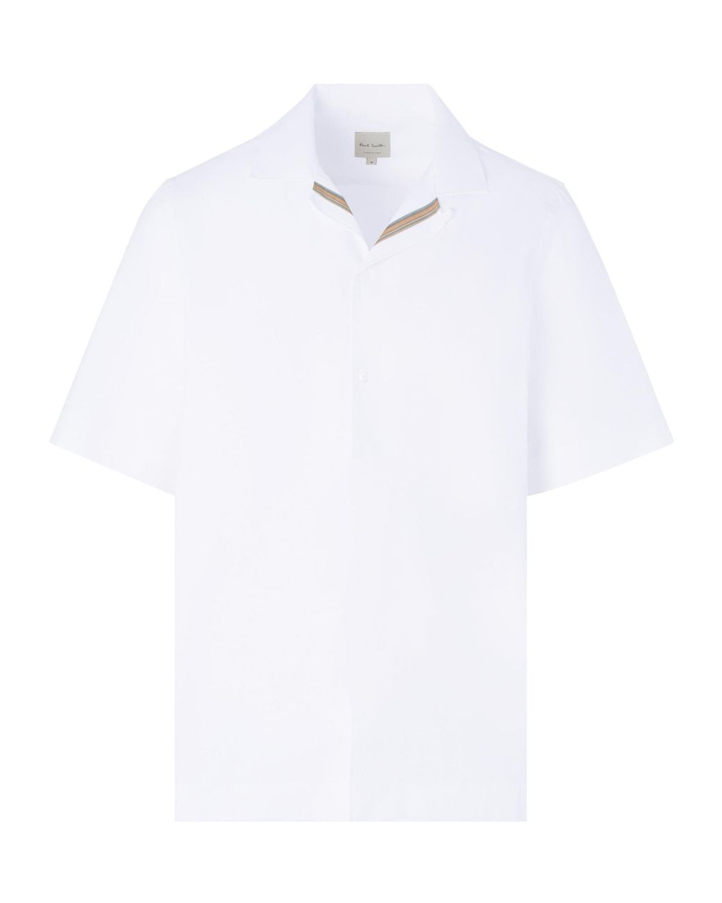 Paul Smith White Short Sleeve Shirt for men