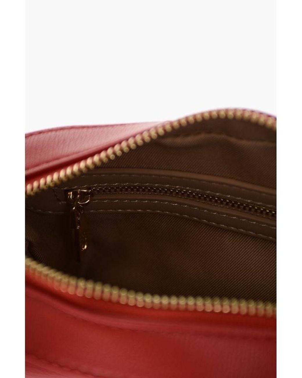 Moschino Red Rectangular Shoulder Bag