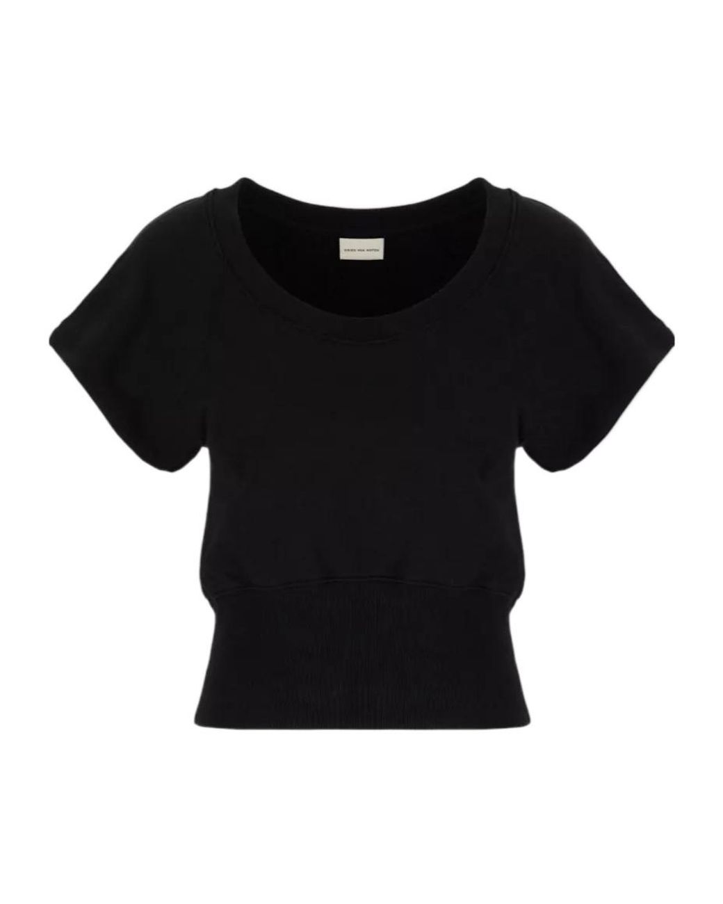 Dries Van Noten Black Crew Neck T-Shirt