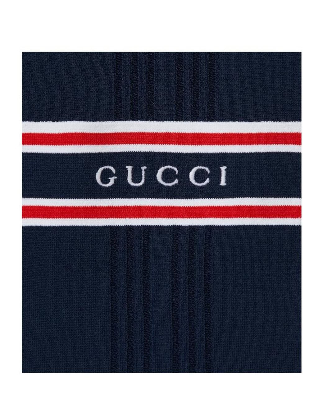 Gucci Blue Belted Button-Up Cardigan