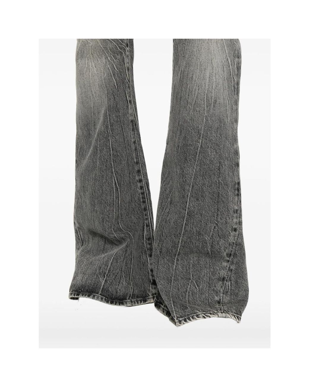 Acne Gray Fitted Jeans
