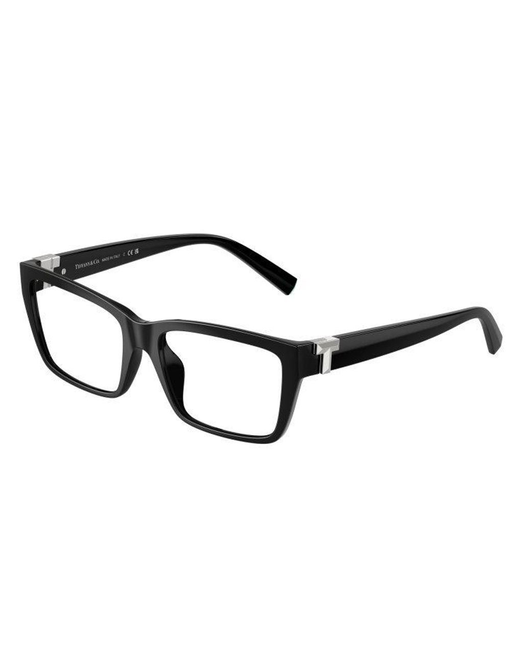 Tiffany & Co Black Full-Frame Glasses