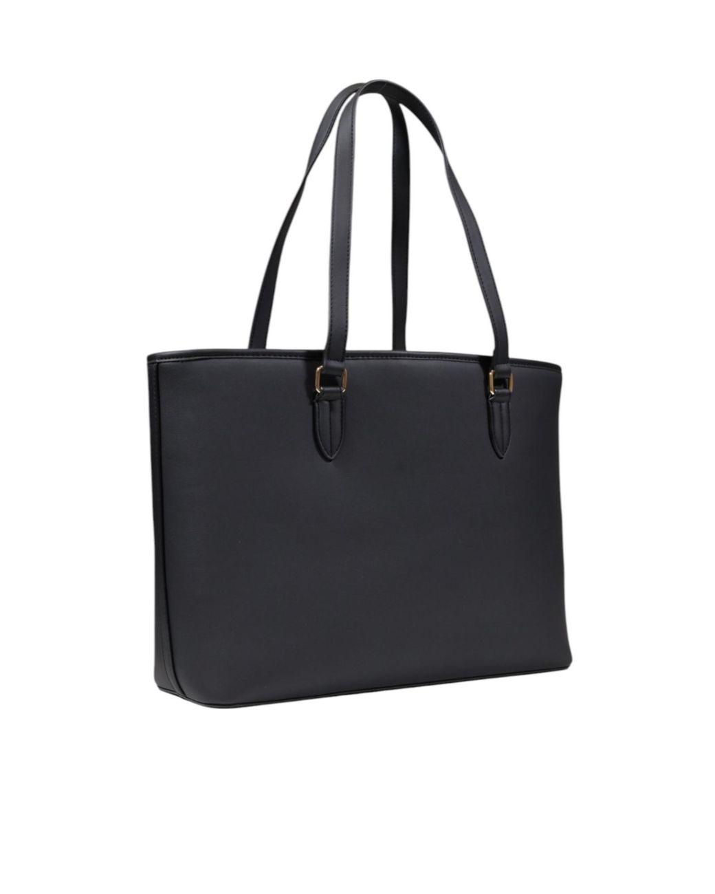 Moschino Black Double-Handle Shoulder Bag