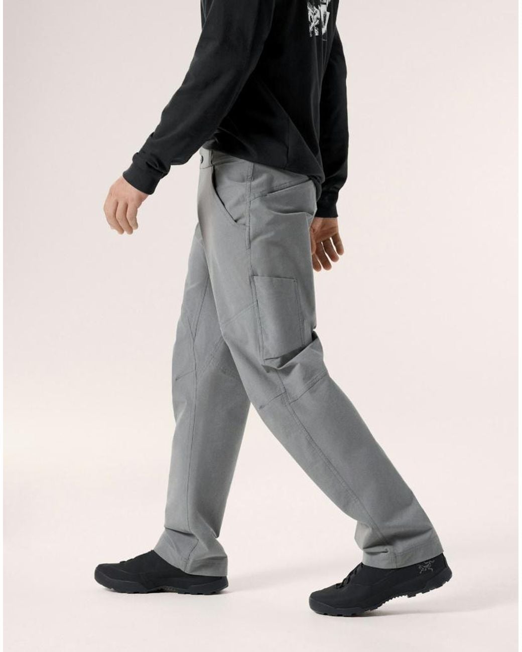 Arc'teryx Gray Cronin Cotton Pant for men