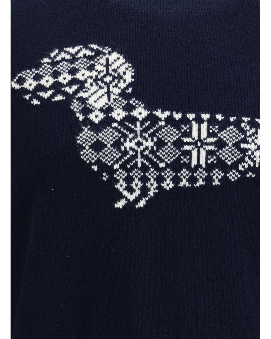 Thom Browne Blue Holiday Hector Sweater for men