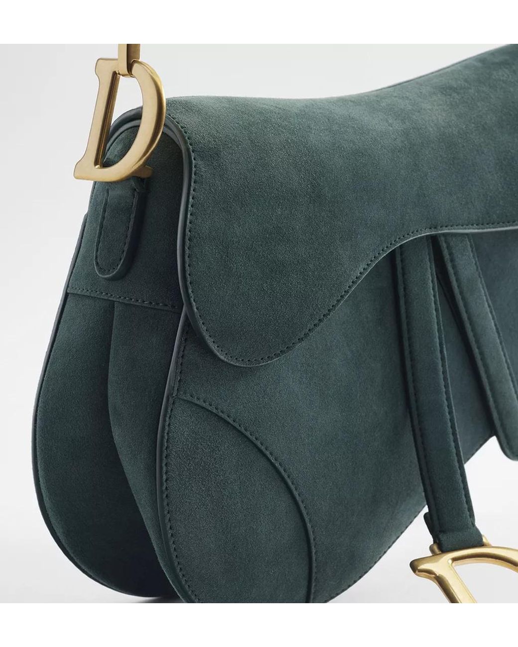 Dior Multicolor Saddle Bag With Strap