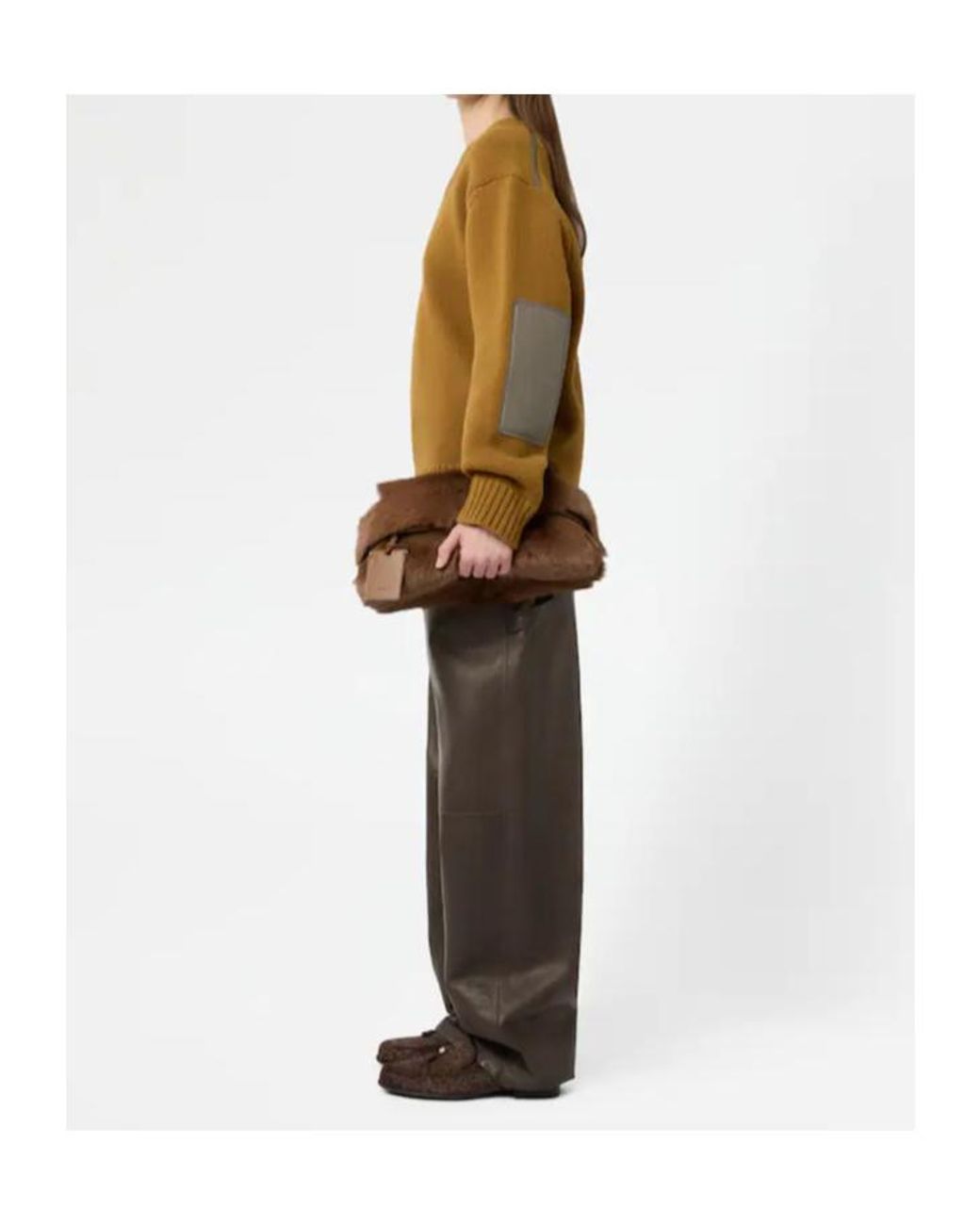 Tod's Brown Wave Pouch